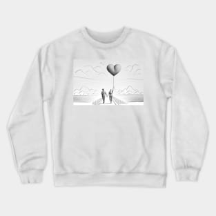 Lovers - Pencil vs Camera Love Crewneck Sweatshirt